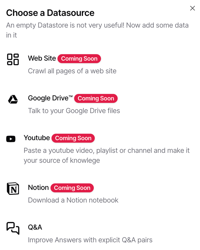 Datasource